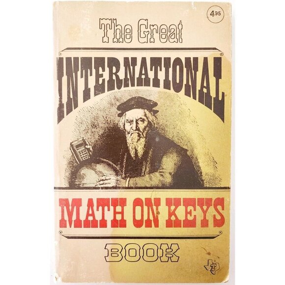 1976 Great International Book On Keys Texas Instruments Calculator 1st Ed PB F7 - Picture 2 of 8